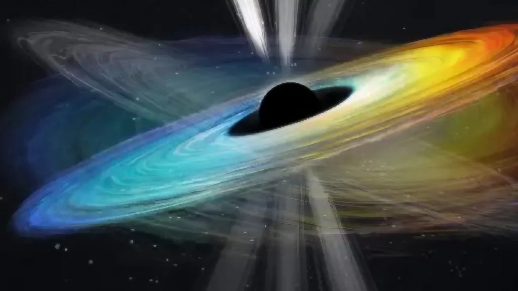 agujero negro giratorio
