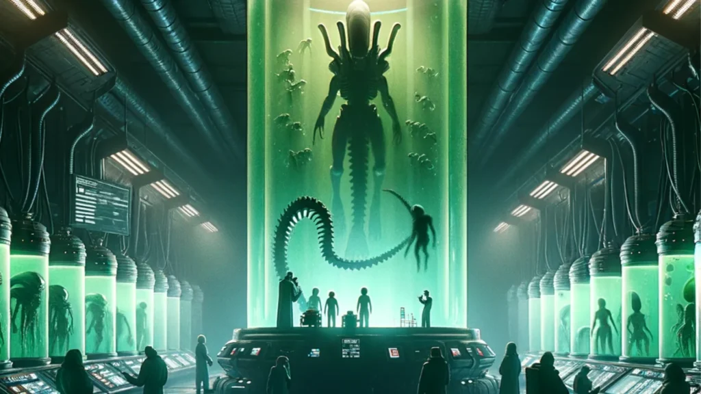 laboratorio de extraterrestres