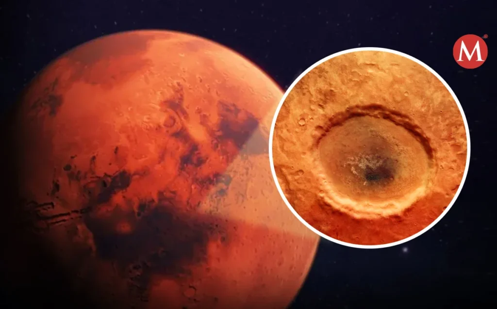 antiguo lago en Marte que puede contener pistas sobre rastros de vida