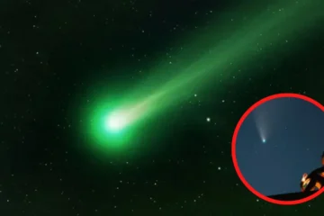 cometa extremadamente raro está visitando la Tierra y puedes verlo a simple vista