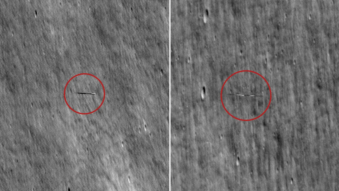 NASA capta un objeto volador orbitando la Luna