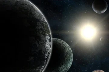 seis planetas alienígenas nunca vistos orbitando en perfecta sincronía