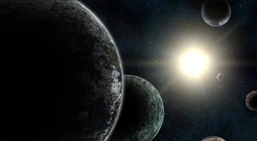 seis planetas alienígenas nunca vistos orbitando en perfecta sincronía