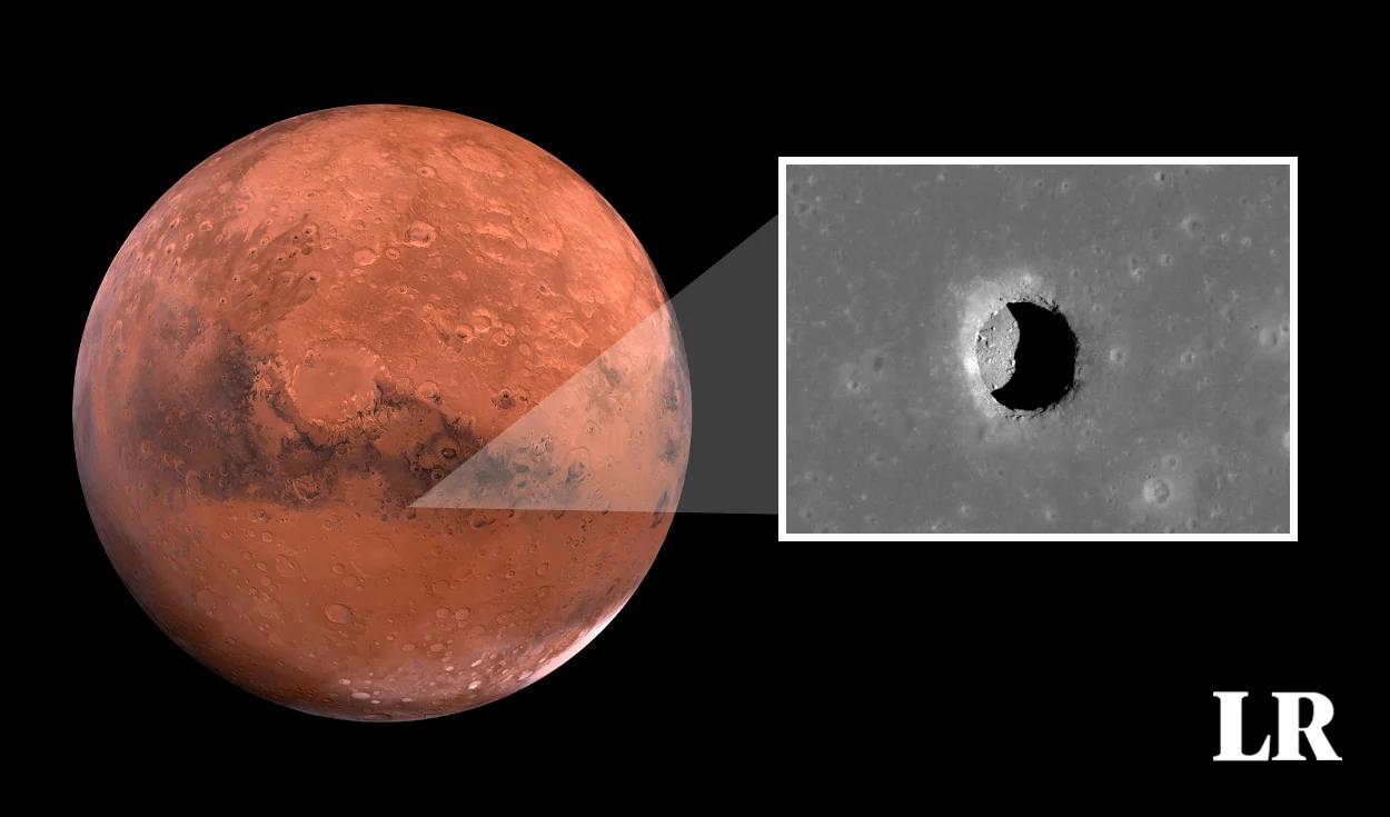 agujeros en Marte podrían revelar descubrimientos, incluida la vida extraterrestre