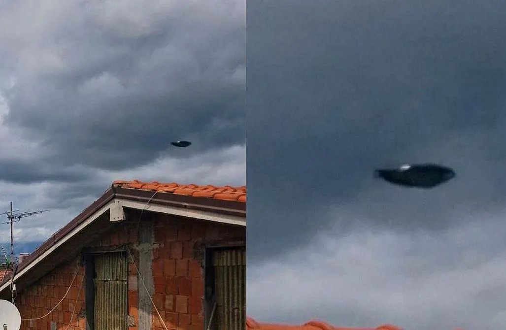 Mujer fotografió un OVNI claramente visible